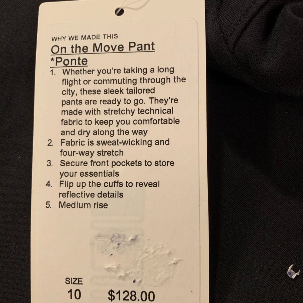 tag still on never worn lululemon pant